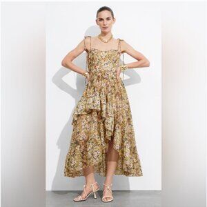 & Other Stories Maxi Floral Dress